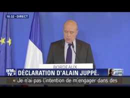 Présidentielle : Alain Juppé n’est pas candidat « une bonne fois pour toute »