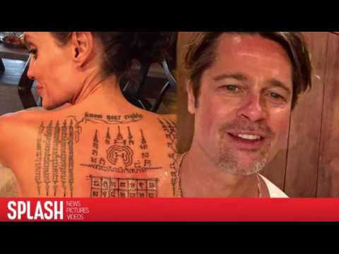 VIDEO : Angelina Jolie et Brad Pitt ont utilisé la même encre pour des tatouages pour symboliser leu