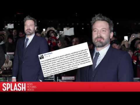VIDEO : Ben Affleck Completed Newest Treatment For Alcohol Addiction