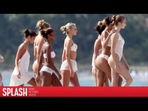 VIDEO : Victoria's Secret Models Look Divine on Miami Beach
