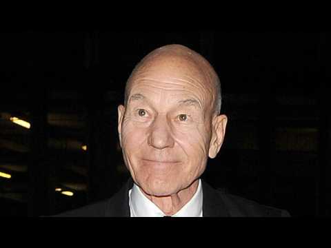 VIDEO : Sir Patrick Stewart And Adopted Pit Bull Hit All The Friendship Goals