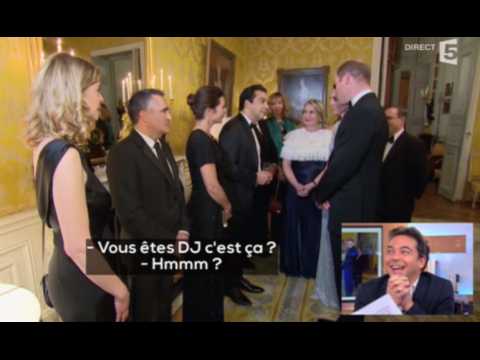 VIDEO : Le Prince William a pris Patrick Cohen pour un DJ...
