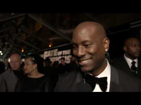 VIDEO : 'The Fate of the Furious' Premiere: Tyrese Gibson