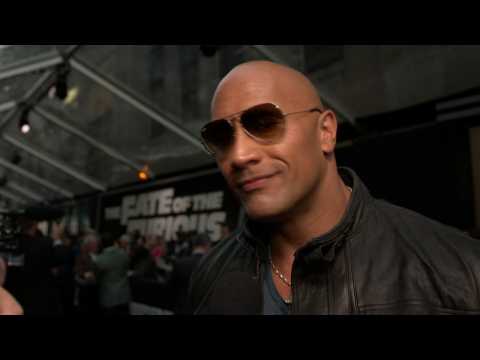 VIDEO : 'The Fate of the Furious' Premiere: Dwayne Johnson