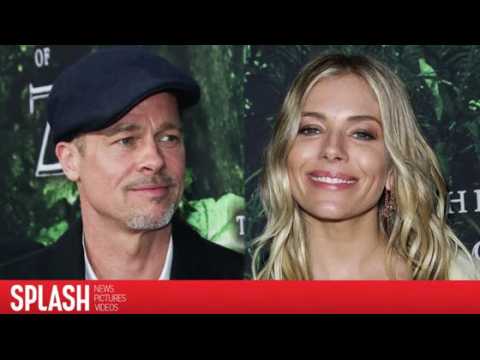 VIDEO : Brad Pitt and Sienna Miller Spotted Flirting