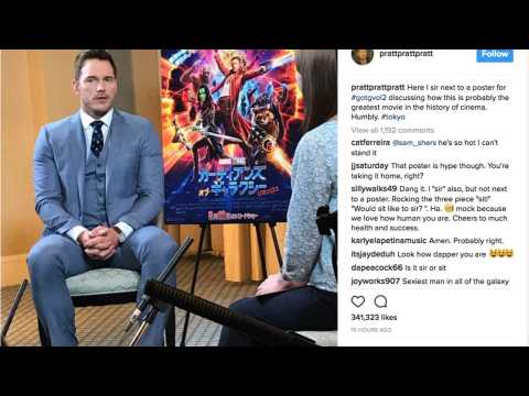 VIDEO : Chris Pratt's Instagram Comes Alive During Press Tour