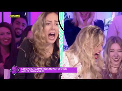 VIDEO : Meryem de C'est mon choix effraye par des faux cafards ! - ZAPPING PEOPLE DU 24/03/2017