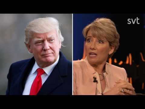 VIDEO : Emma Thompson raconte comment Donald Trump l'a drague