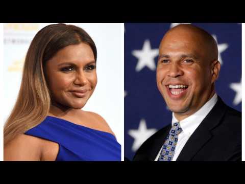 VIDEO : Mindy Kaling's Joke Leads to Dinner with Cory Booker