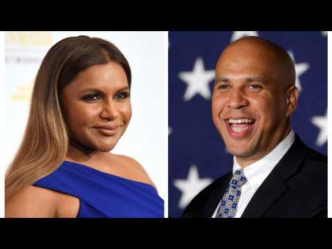 VIDEO : Mindy Kaling Gets A Dinner Date Out Of Dissing Sen. Cory Booker