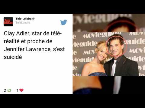 VIDEO : Jennifer Lawrence dvaste par le suicide de Clay Adler