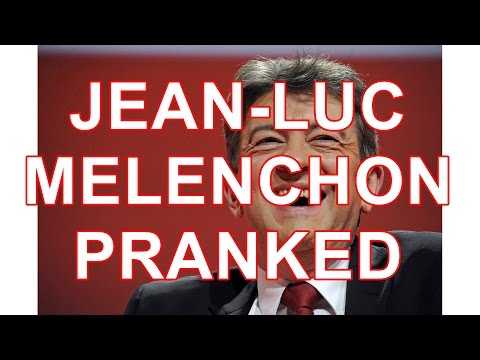 VIDEO : PRANK CALL : MELENCHON SMOKE CANNABIS ?!