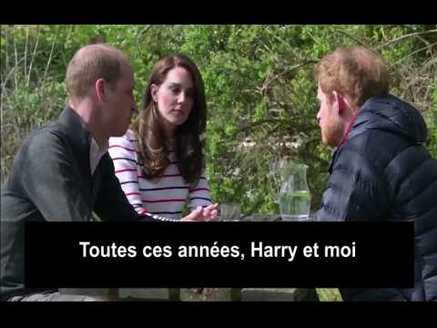 VIDEO : Les princes Harry et William se confient sur leur vie aprs la mort de leur mre