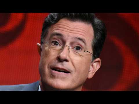 VIDEO : Stephen Colbert Tries Unicorn Drink