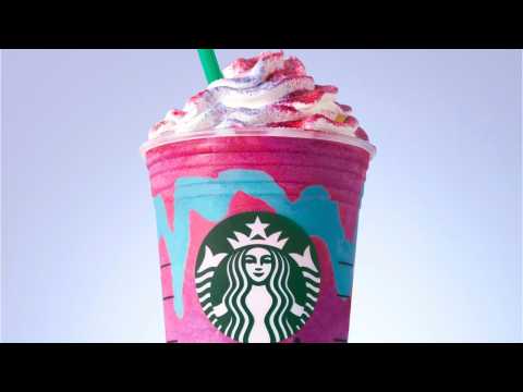 VIDEO : It's A No For Katy Perry On New Starbucks Unicorn Frappuccino