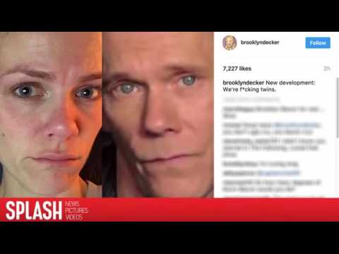 VIDEO : Brooklyn Decker's Freaking Out Because She Resembles Kevin Bacon