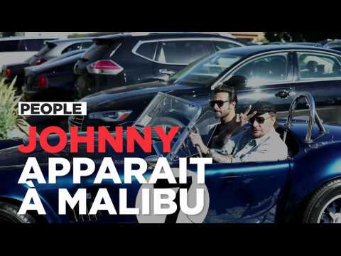 VIDEO : Aprs l'annonce de son cancer, Johnny Hallyday apparat  Malibu