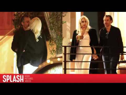 VIDEO : Lady Gaga Smooches Christian Carino After Late Night L.A. Party