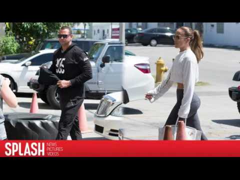 VIDEO : Alex Rodriguez et Jennifer Lopez vont à la gym ensemble
