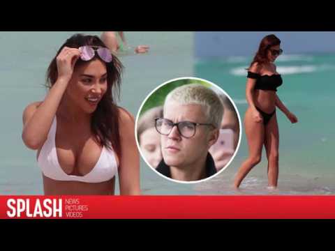 VIDEO : Justin Bieber's Ex Chantel Jeffries Shows Off On Miami Beach