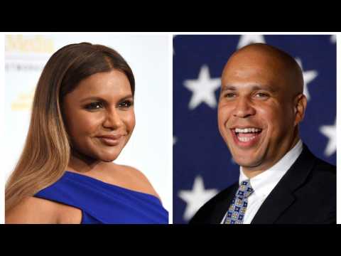 VIDEO : Mindy Kaling's Newark Joke Leads To Dinner Plans With Cory Booker