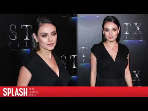 VIDEO : Mila Kunis Hits Red Carpet for the First Time After Giving Birth to Son