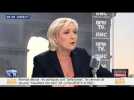 Marine Le Pen: "Tous les étrangers qui ont été condamnés doivent rentrer chez eux"