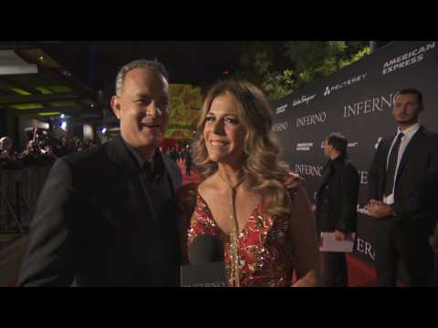 VIDEO : Inferno World Premiere: Tom Hanks and Rita Wilson