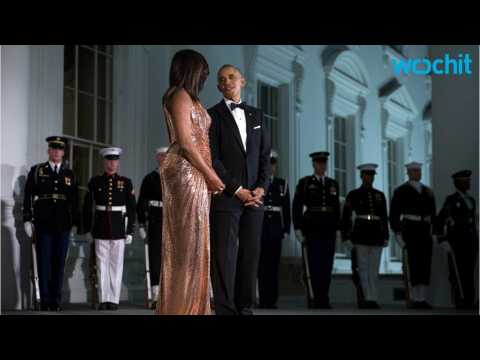 VIDEO : Michelle Obama Stuns At Final State Dinner