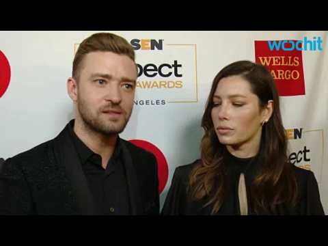 VIDEO : Jessica Biel Pokes Fun At Justin Timberlake Over Voting Selfie Scandal