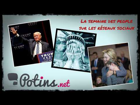 VIDEO : La semaine des people : Donald Trump prsident, les stars sous le choc