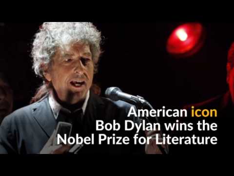 VIDEO : 'Greatest living poet' Bob Dylan wins Nobel literature prize