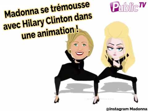 VIDEO : Hillary Clinton et Madonna se trmoussent sur Girl gone wild !