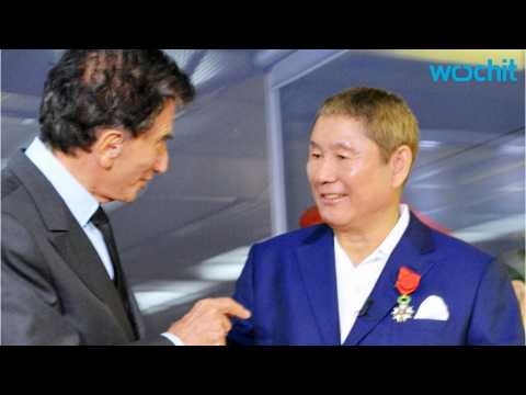 VIDEO : Director Takeshi Kitano Receives French Legion Of Honor