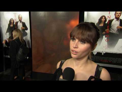 VIDEO : Felicity Jones Says Ron Howard and Tom Hanks Really Are Nice