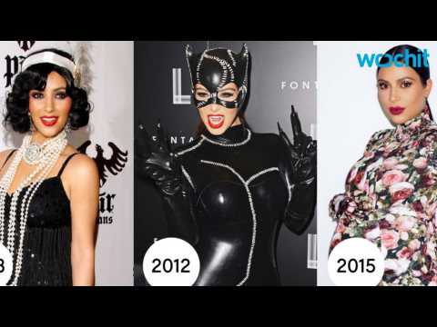VIDEO : A History Of Kim Kardashian's Halloween Costumes