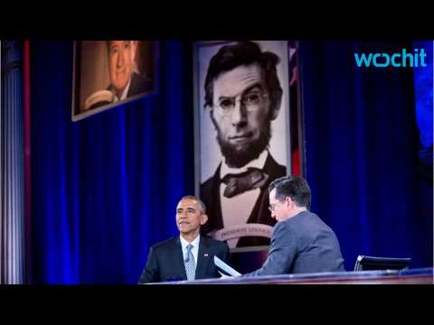 VIDEO : Stephen Colbert Prepares Obama For New Job