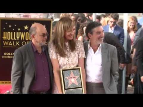 VIDEO : West Wing's CJ Cregg, Allison Janney, gets star on Walk of Fame