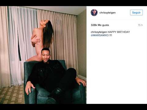 VIDEO : Chrissy Teigen se desnuda en Instagram