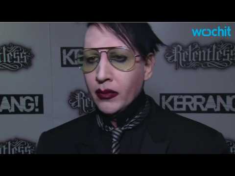 VIDEO : Marilyn Manson Makes Video About Trump