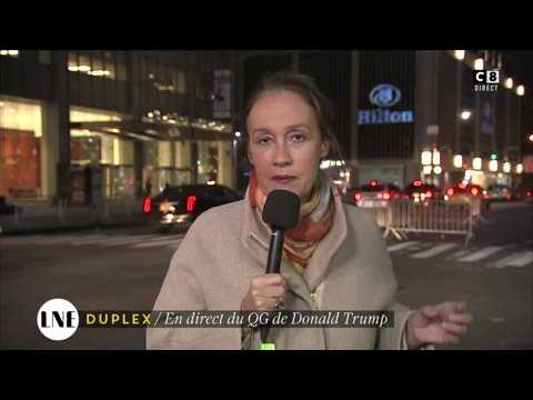 VIDEO : La journaliste Laurence Ham insulte par un pro Donald Trump dans 