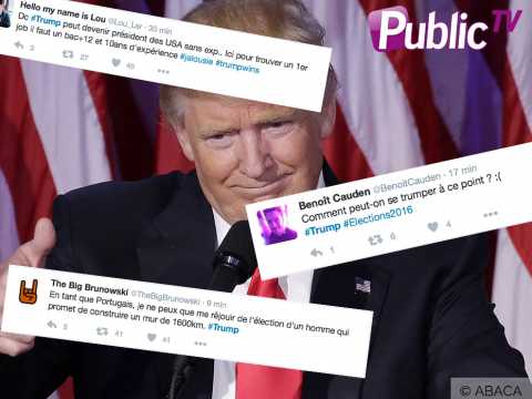VIDEO : Vos coms  la Une : Donald Trump, nouveau prsident des Etats-Unis !