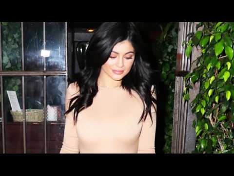 VIDEO : Kylie Jenner Wows in Nude Bodysuit and Sheer Skirt