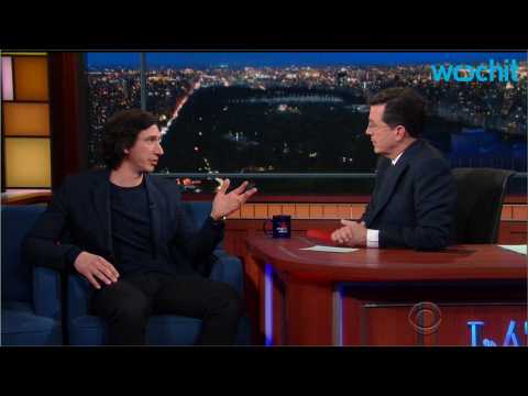 VIDEO : Adam Driver Tells Colbert About His Time In The Marines