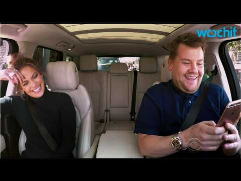 VIDEO : Jennifer Lopez Takes a Ride With James Corden on Carpool Karaoke