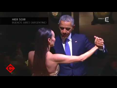 VIDEO : Le tango enflamm de Barack Obama ! - Zapping People du 25/03/2016