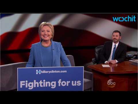 VIDEO : Jimmy Kimmel mansplains to Hillary Clinton everything Hillary Clinton's doing wrong