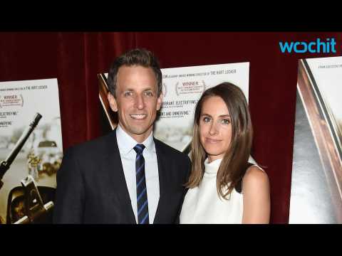 VIDEO : Seth Meyers and Wife Welcome First Child
