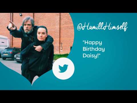 VIDEO : Daisy Ridley has a very 'Star Wars' birthday