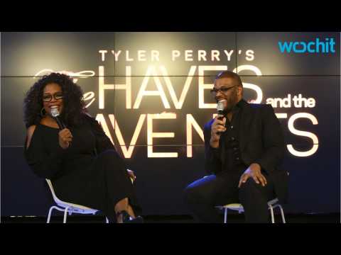 VIDEO : Apparently There's No Bad Blood Between Oprah And Tyler Perry